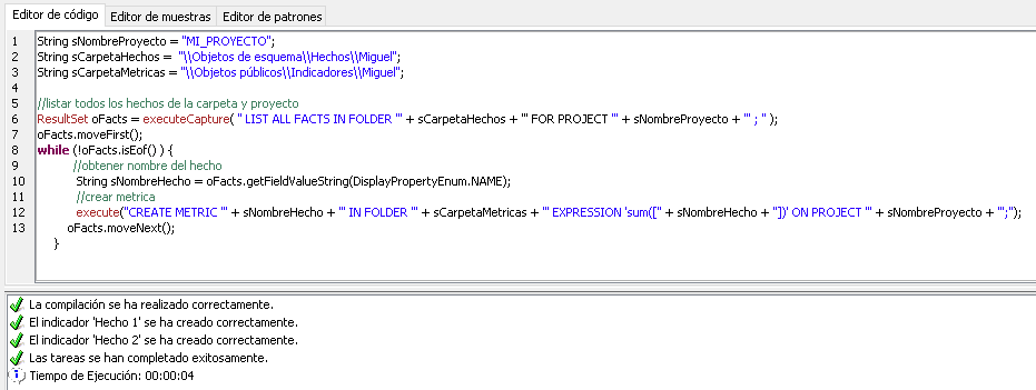 Crear múltiples indicadores en segundos con Command Manager