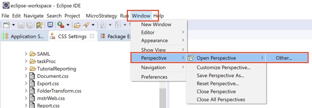 Instalar MicroStrategy Web Customization Editor en Eclipse