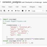 Conectar Python con Postgres