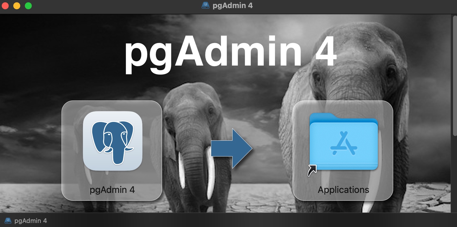 PgAdmin para PostgreSQL en Mac OS